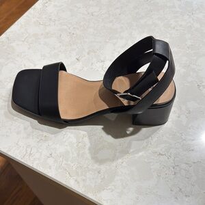 Torrid Black Block Heel Sandals